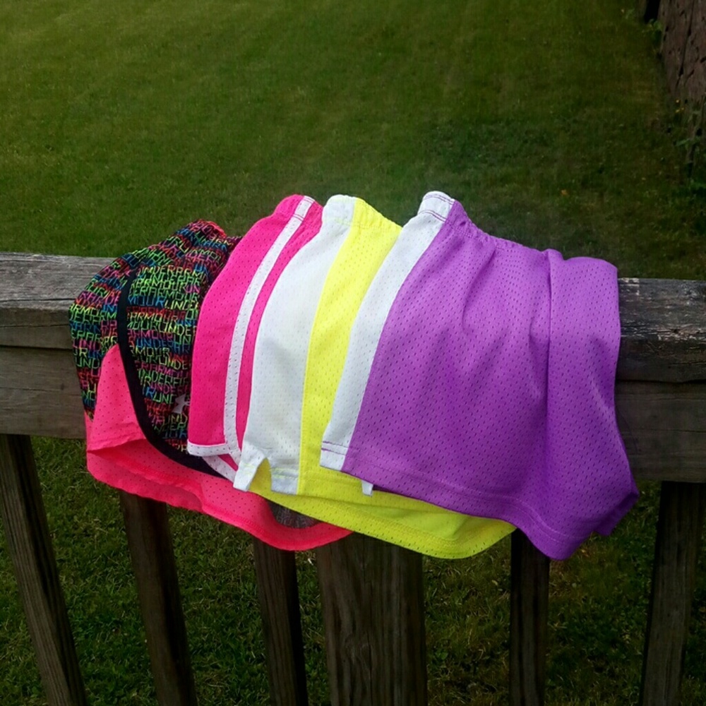 4 pairs lot girls shorts bundle